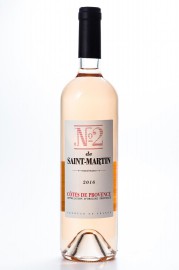 Côtes de Provence 2021 rosé, N° 2 de Château de Saint-Martin 